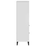 Bokhylle Viken Hvit 60X35X123 Cm Konstruert Tre