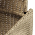 Hagebord Beige 100X55X73 Cm Polyrotting Og Akasietre