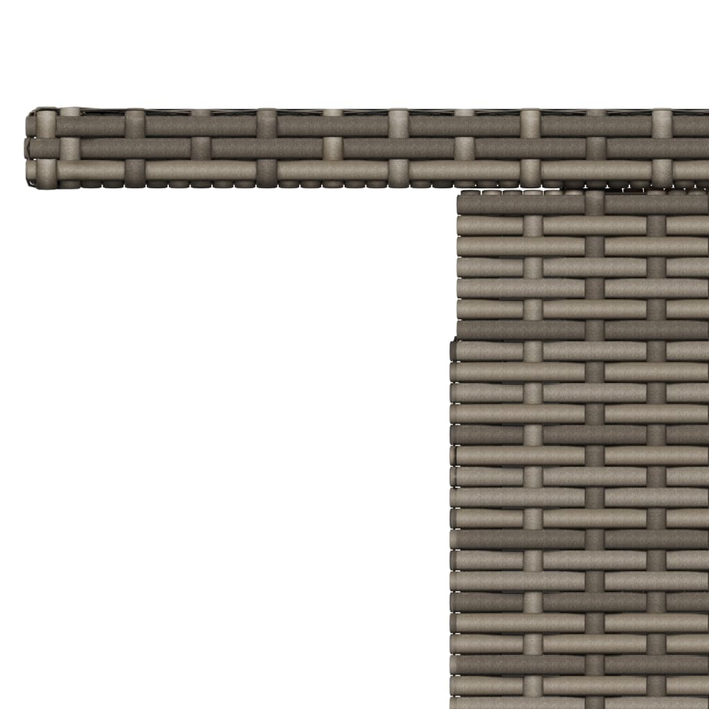 Hagebord Grå 100X55X73 Cm Polyrotting Og Akasie