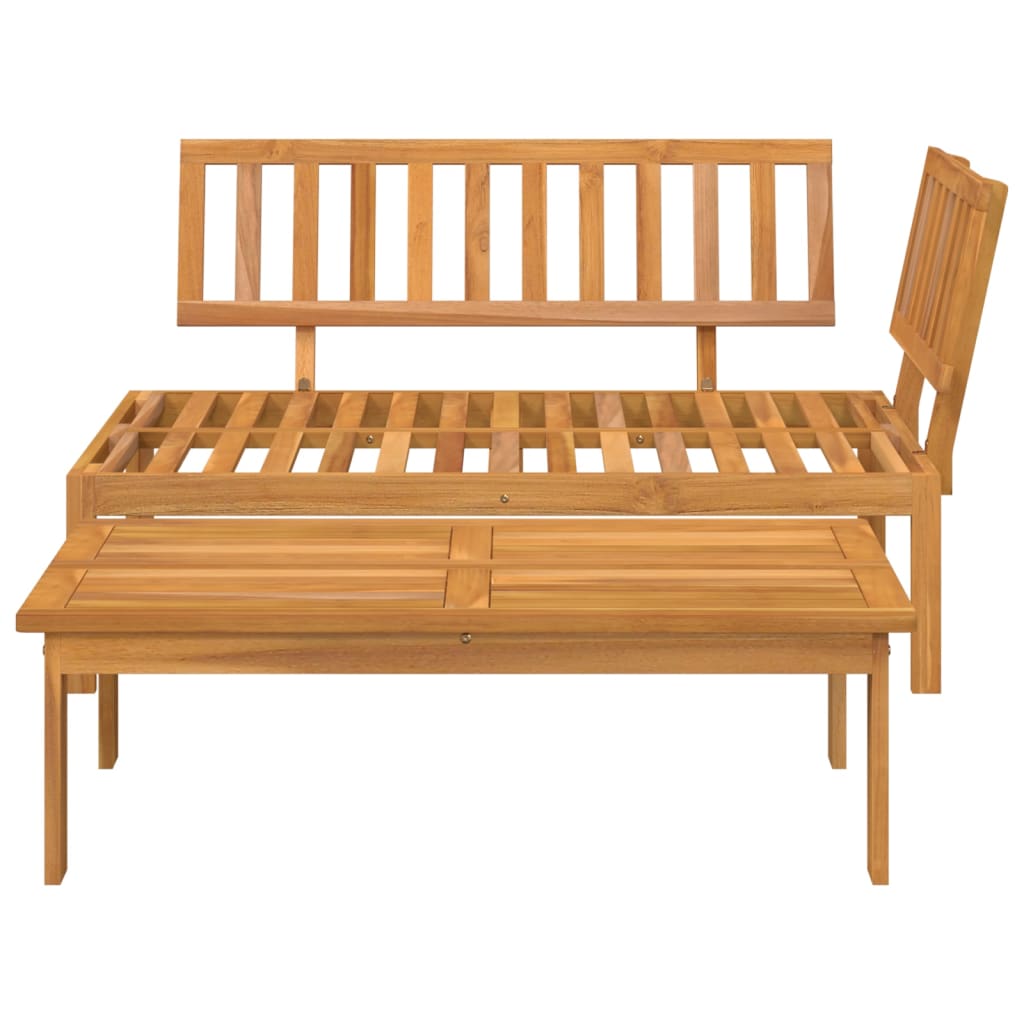 Hagesofa Paller 2 Stk Heltre Akasie