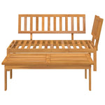 Hagesofa Paller 2 Stk Heltre Akasie