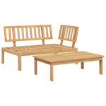 Hagesofa Paller 2 Stk Heltre Akasie