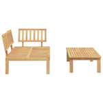 Hagesofa Paller 2 Stk Heltre Akasie