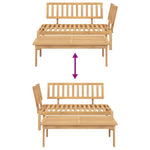 Hagesofa Paller 2 Stk Heltre Akasie