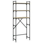 Vaskemaskinhylle Sonoma Eik 67X25X163 Cm Sponplate