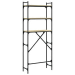 Vaskemaskinhylle Sonoma Eik 67X25X163 Cm Sponplate