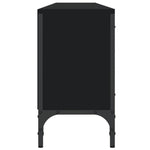Tv-Benk Med Skuff Svart 200X25X44 Cm Konstruert Tre