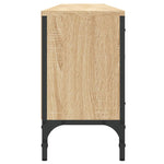 Tv-Benk Med Skuff Sonoma Eik 200X25X44 Cm Konstruert Tre