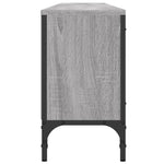 Tv-Benk Med Skuff Grå Sonoma 200X25X44 Cm Konstruert Tre
