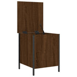 Oppbevaringsbenk Brun Eik 40X42,5X50 Cm Konstruert Tre