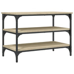 Skobenk Sonoma Eik 70X38,5X49 Cm Konstruert Tre