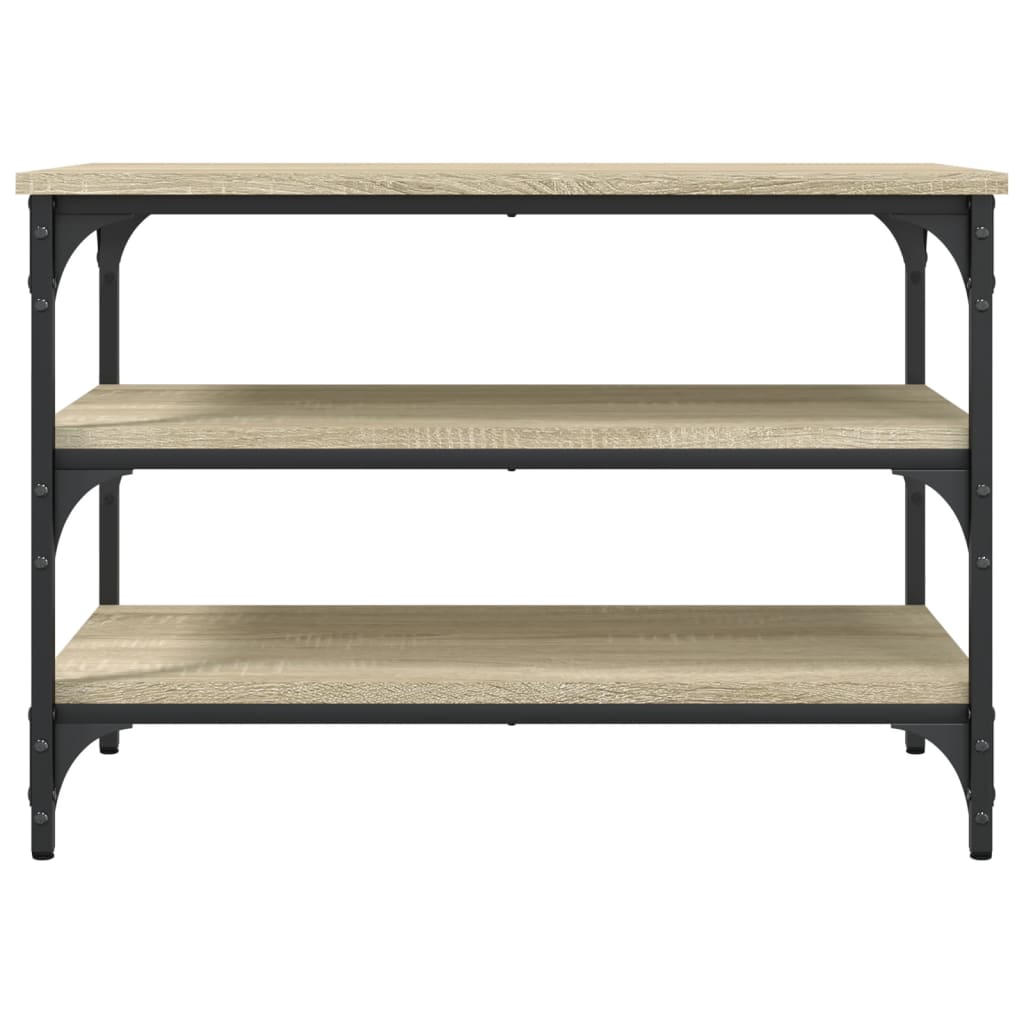 Skobenk Sonoma Eik 70X38,5X49 Cm Konstruert Tre