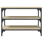 Skobenk Sonoma Eik 70X38,5X49 Cm Konstruert Tre