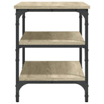 Skobenk Sonoma Eik 70X38,5X49 Cm Konstruert Tre