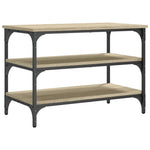 Skobenk Sonoma Eik 70X38,5X49 Cm Konstruert Tre