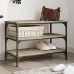 Skobenk Sonoma Eik 70X38,5X49 Cm Konstruert Tre