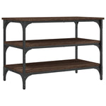 Skobenk Brun Eik 70X38,5X49 Cm Konstruert Tre