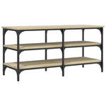 Skoskap Sonoma Eik 100X38,5X49 Cm Konstruert Tre