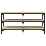 Skoskap Sonoma Eik 100X38,5X49 Cm Konstruert Tre