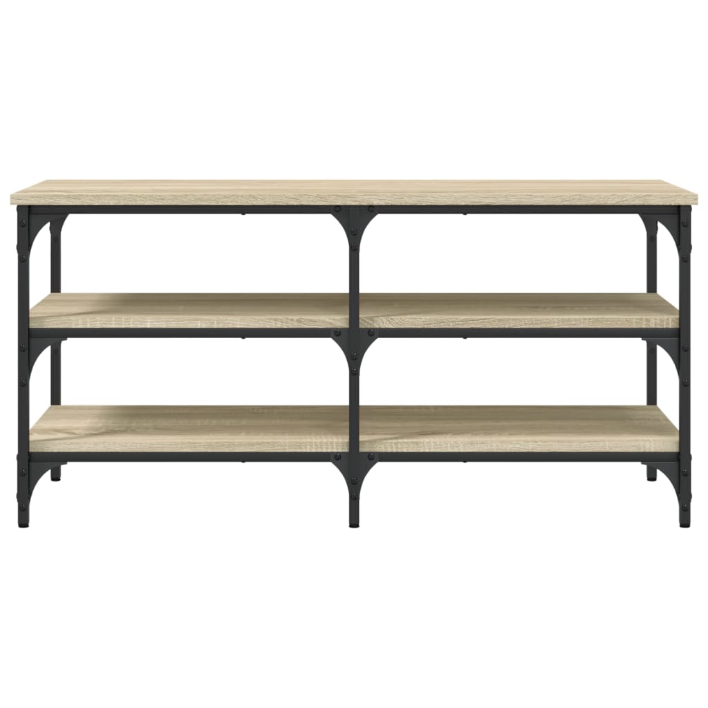 Skoskap Sonoma Eik 100X38,5X49 Cm Konstruert Tre