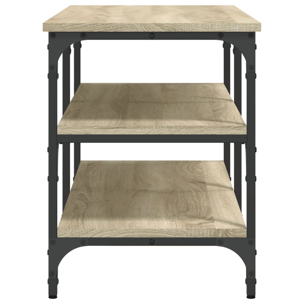Skoskap Sonoma Eik 100X38,5X49 Cm Konstruert Tre