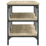 Skoskap Sonoma Eik 100X38,5X49 Cm Konstruert Tre
