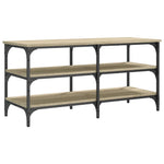 Skoskap Sonoma Eik 100X38,5X49 Cm Konstruert Tre