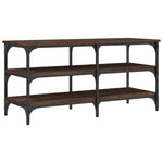 Skobenk Brun Eik 100X38,5X49 Cm Konstruert Tre
