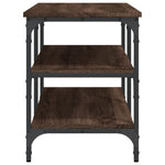 Skobenk Brun Eik 100X38,5X49 Cm Konstruert Tre