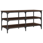 Skobenk Brun Eik 100X38,5X49 Cm Konstruert Tre