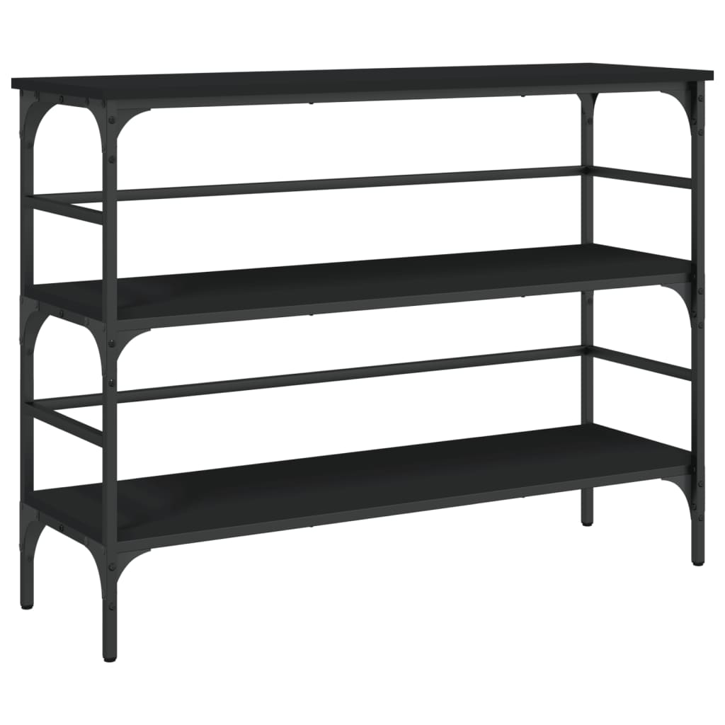 Konsollbord Svart 100X32X75 Cm Konstruert Tre