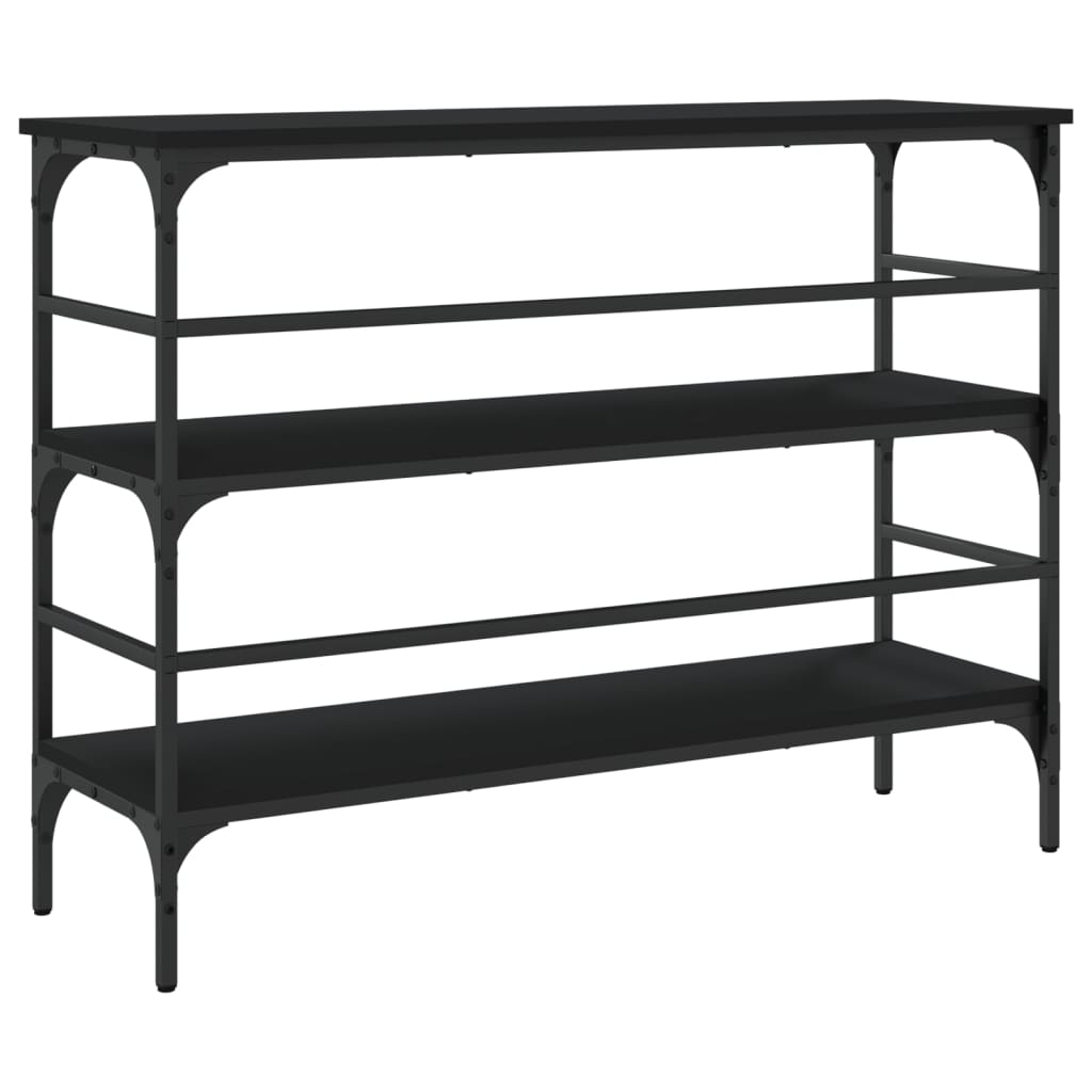 Konsollbord Svart 100X32X75 Cm Konstruert Tre