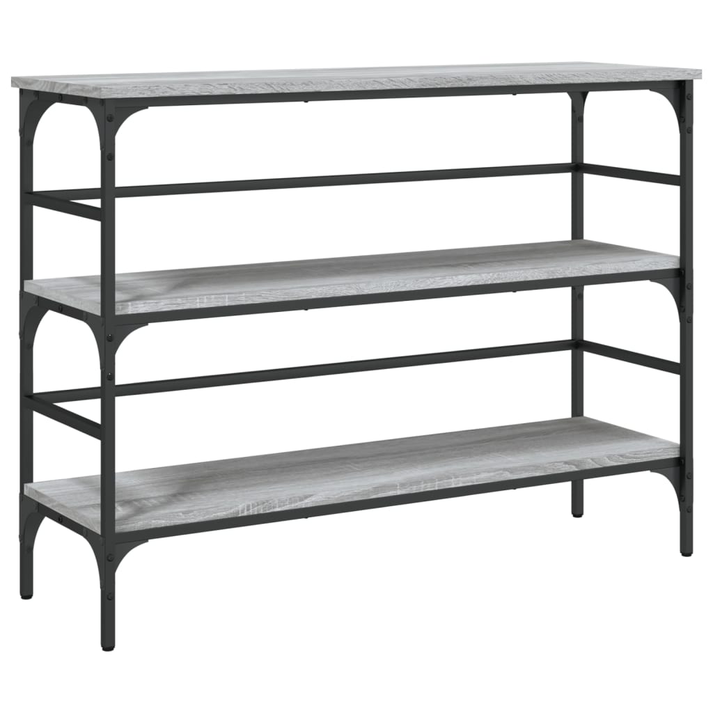 Konsollbord Grå Sonoma 100X32X75 Cm Konstruert Tre