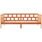 Dagseng Uten Madrass Voksbrun 80X200 Cm Heltre Furu