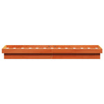Led-Sengeramme Voksbrun 90X200 Cm Heltre Furu