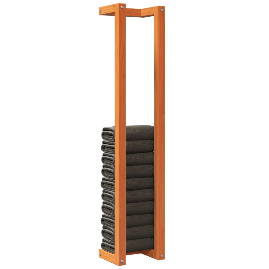 Håndklestativ Voksbrun 23X18X110 Cm Heltre Furu
