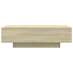 Salongbord Sonoma Eik 100X49,5X31 Cm Konstruert Tre