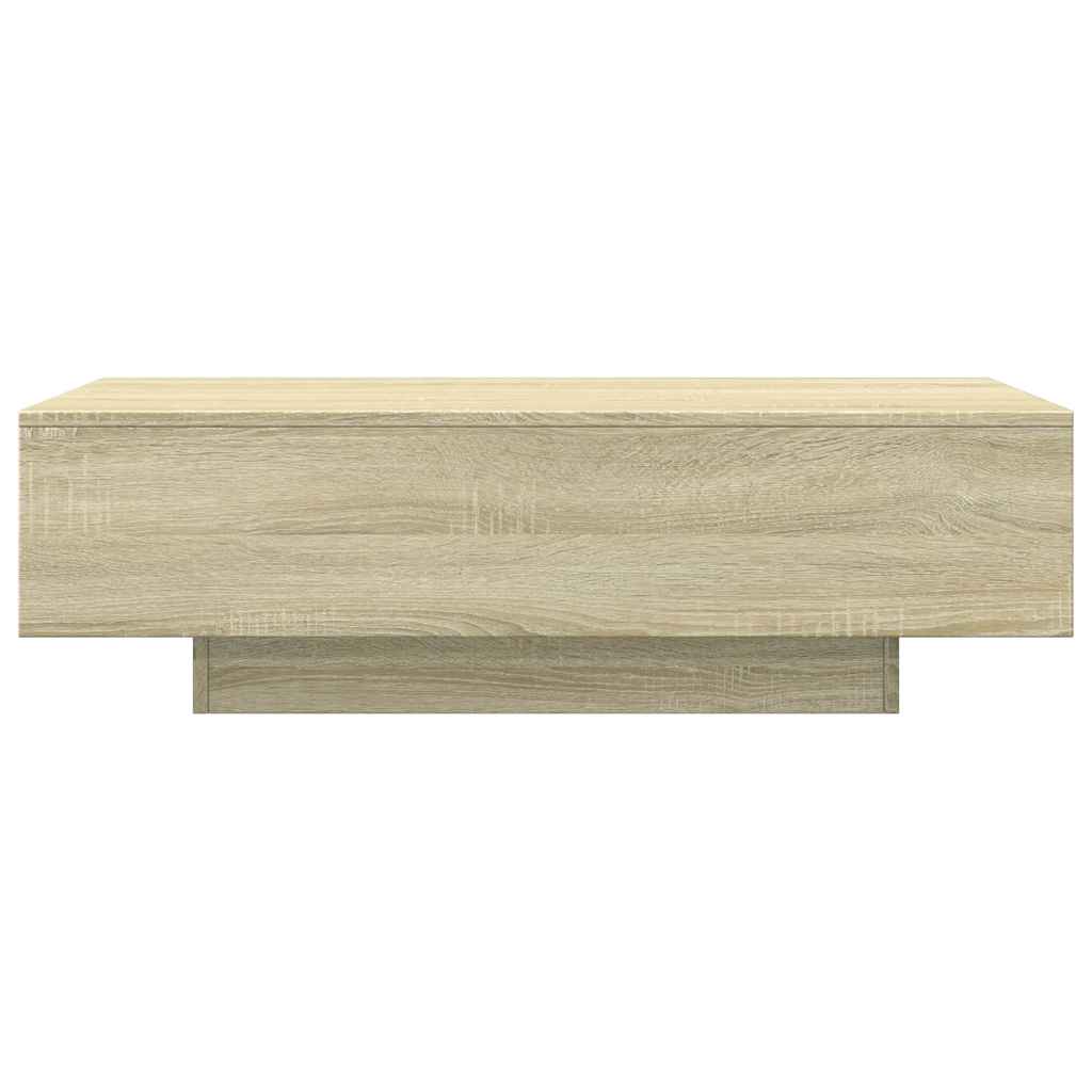 Salongbord Sonoma Eik 100X49,5X31 Cm Konstruert Tre