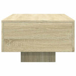 Salongbord Sonoma Eik 100X49,5X31 Cm Konstruert Tre