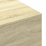 Salongbord Sonoma Eik 100X49,5X31 Cm Konstruert Tre
