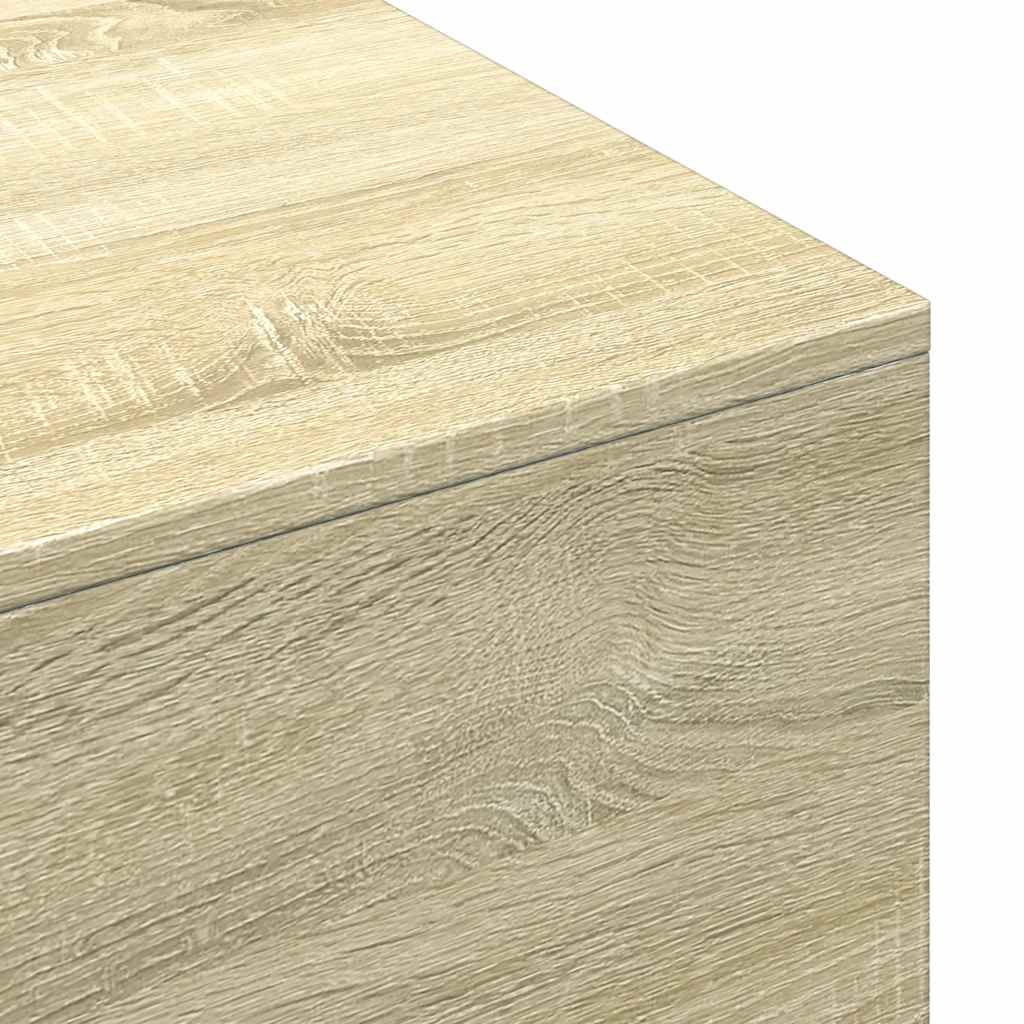 Salongbord Sonoma Eik 100X49,5X31 Cm Konstruert Tre