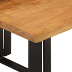 Stablebord Med Naturlig Kant 3 Stk Heltre Akasie