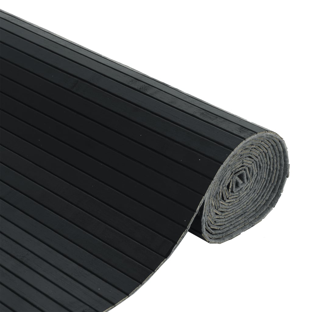 Romdeler Svart 165X250 Cm Bambus