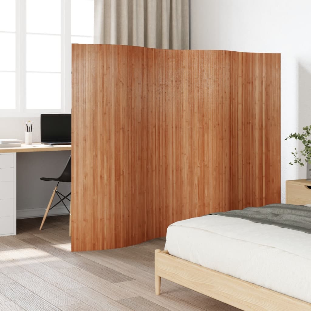 Romdeler Brun 165X250 Cm Bambus
