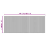 Romdeler Naturell 165X400 Cm Bambus
