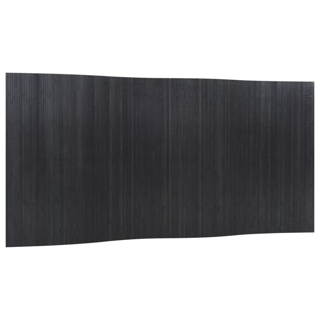 Romdeler Grå 165X400 Cm Bambus