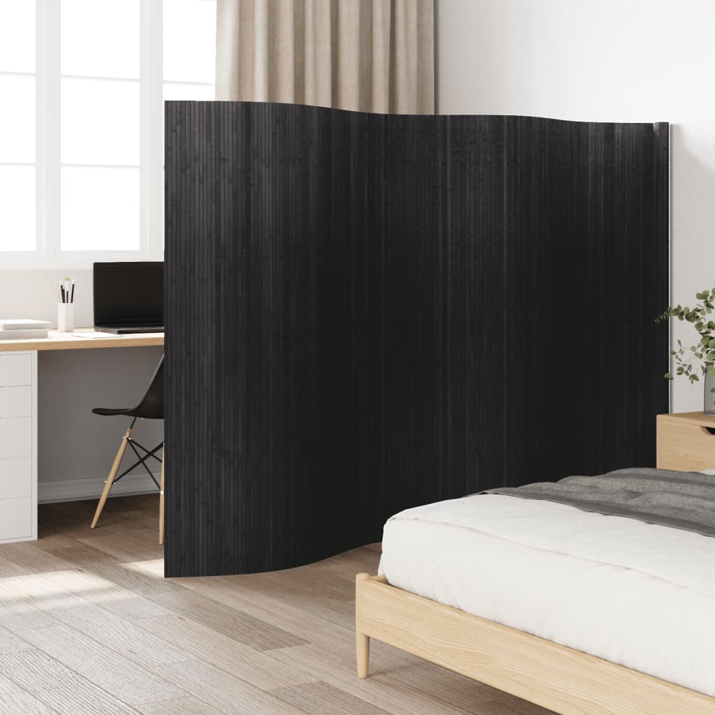 Romdeler Grå 165X400 Cm Bambus