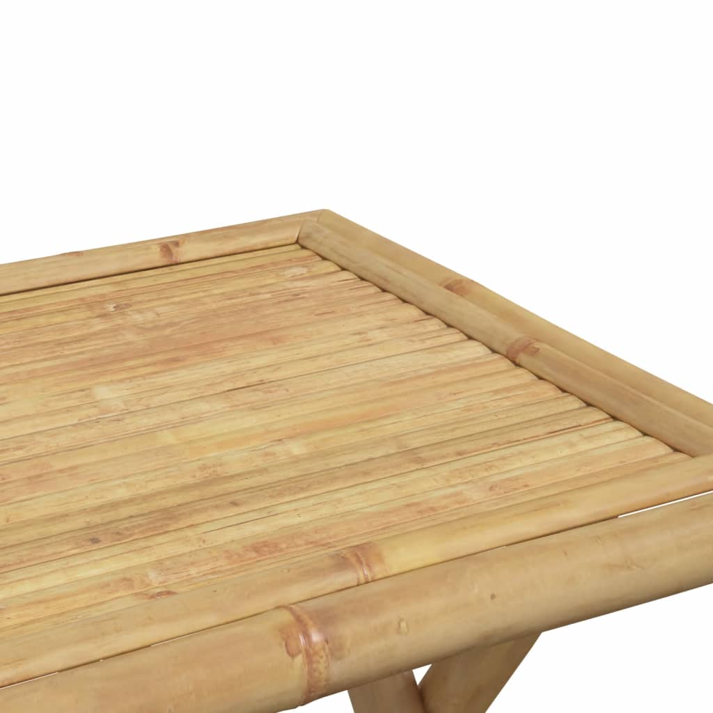 Sammenleggbart Hagebord 45X45X45 Cm Bambus