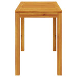 Utendørs Spisebord 110X55X75 Cm Heltre Akasie