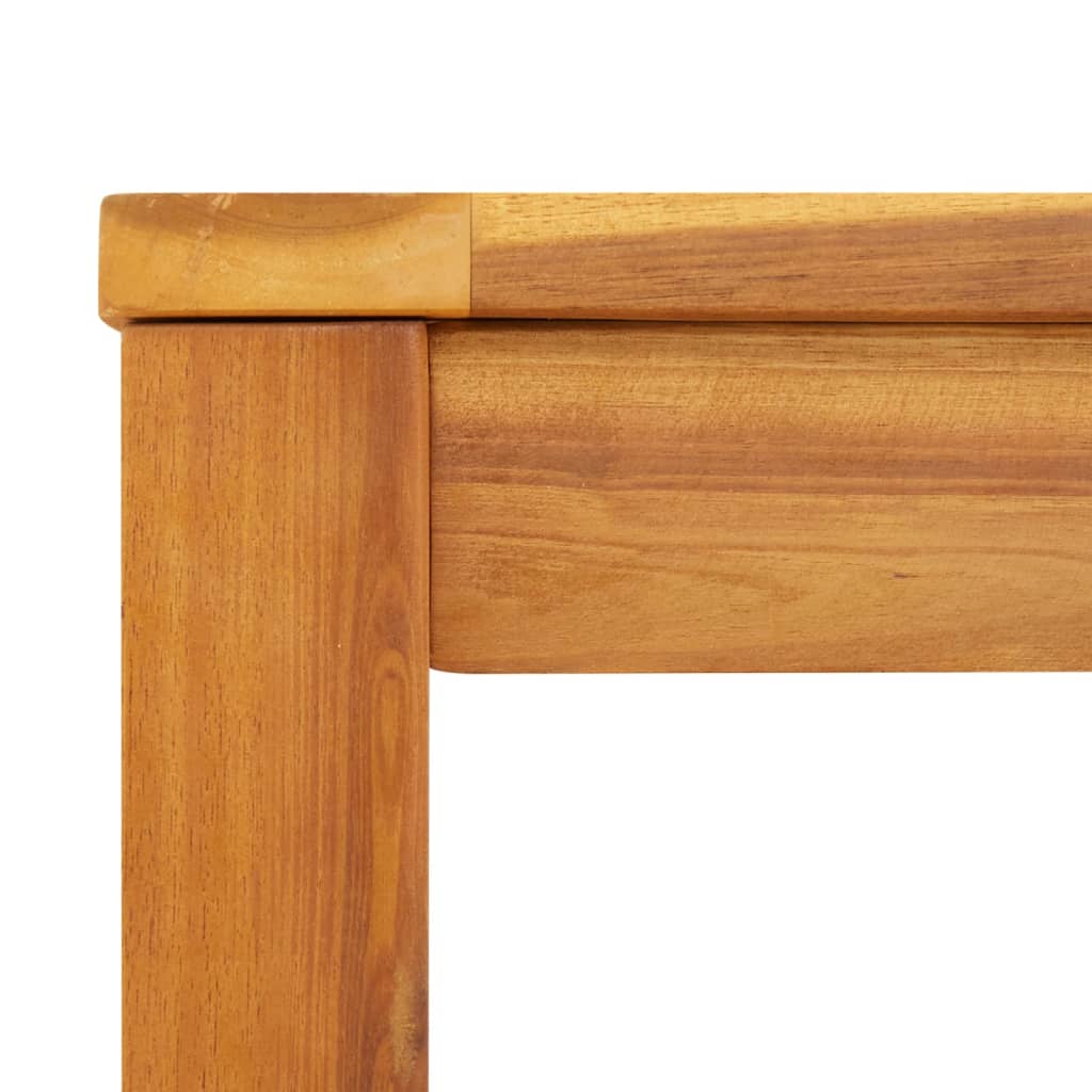 Utendørs Spisebord 110X55X75 Cm Heltre Akasie